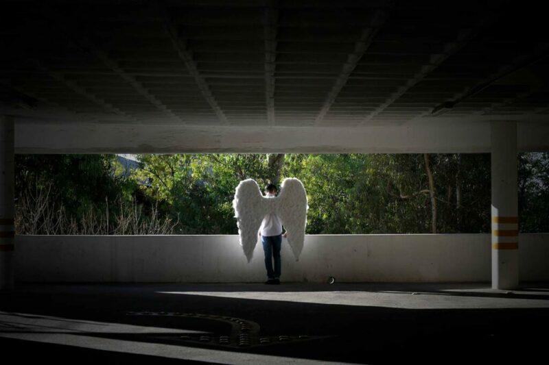 Ma. Eugenia Martínez Juache, Sobrinos I, de la serie Los ángeles en mi vida, 2024, fotografía digital Ma. Eugenia Martínez Juache, Sobrinos I, de la serie Los ángeles en mi vida, 2024, fotografía digital