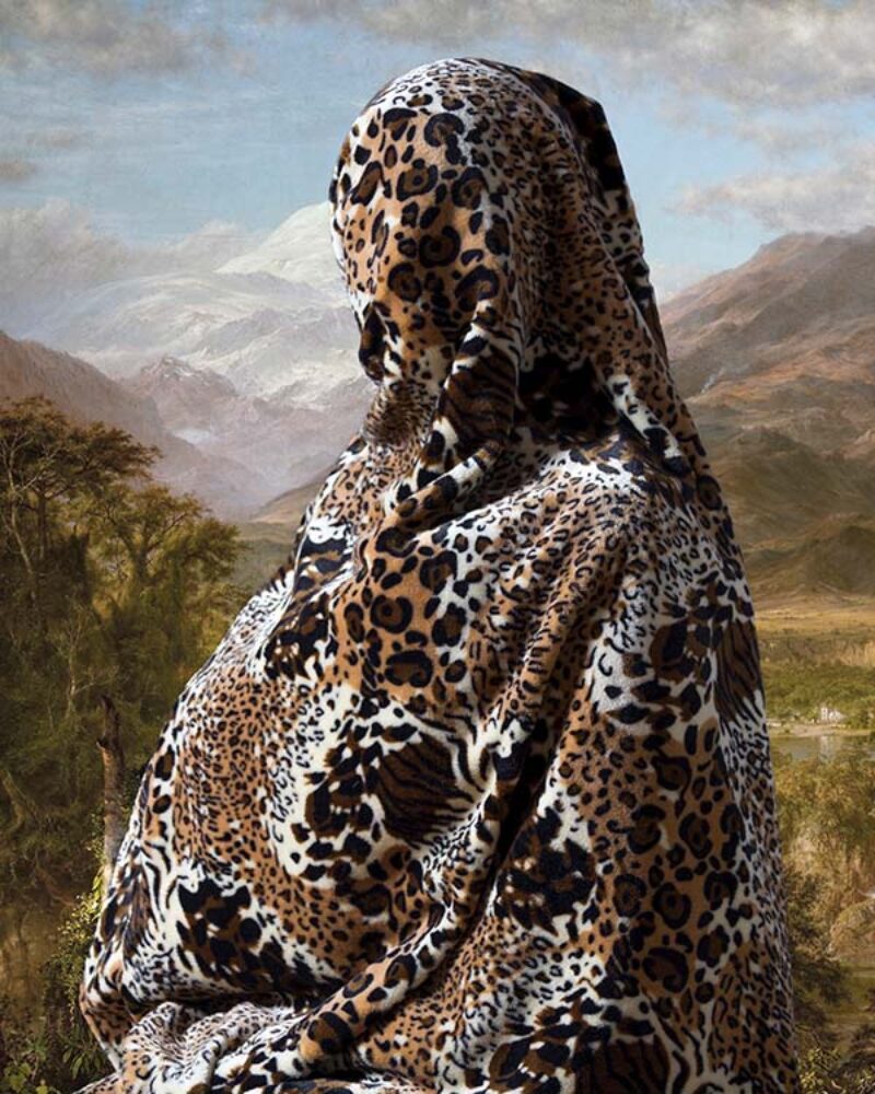 Lucía Castañeda Garma, Portrait of a young woman, de la serie Portrait of a leopard, 2021, fotografía digital Lucía Castañeda Garma, Portrait of a young woman, de la serie Portrait of a leopard, 2021, fotografía digital